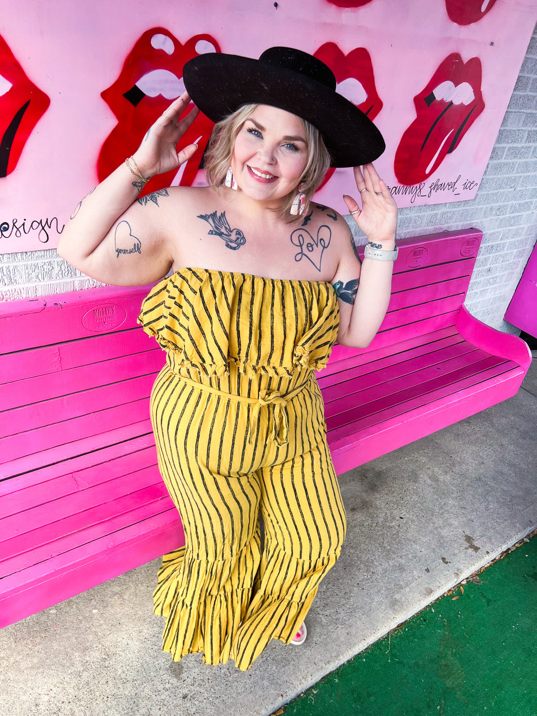 Mustard Umgee Pant Suit, 2XL