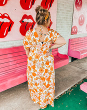 Load image into Gallery viewer, Boho floral maxi dress
