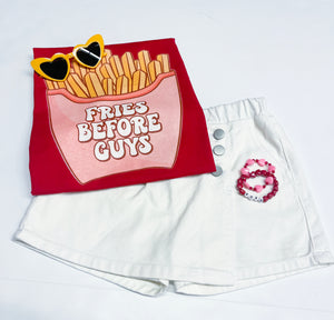 Fries before guys tee
