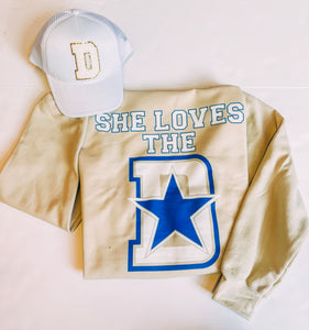 She loves the D