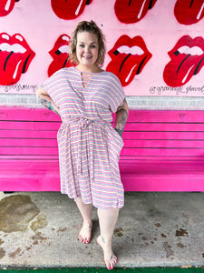Stripes Lane Bryant Womens Dress, 22/24
