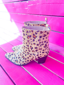 Leopard Camel Threads Shoes, 10