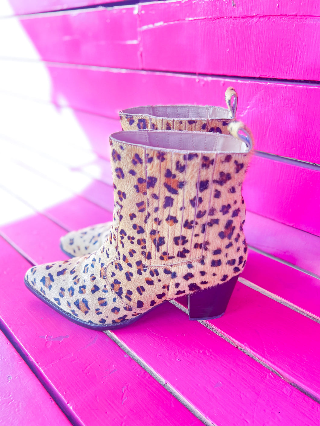 Leopard Camel Threads Shoes, 10