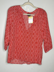 Red JNY Womens Top, Large