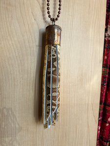 Jems by Jess Tassel Leather Necklaces