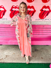 Load image into Gallery viewer, Floral full length kimono
