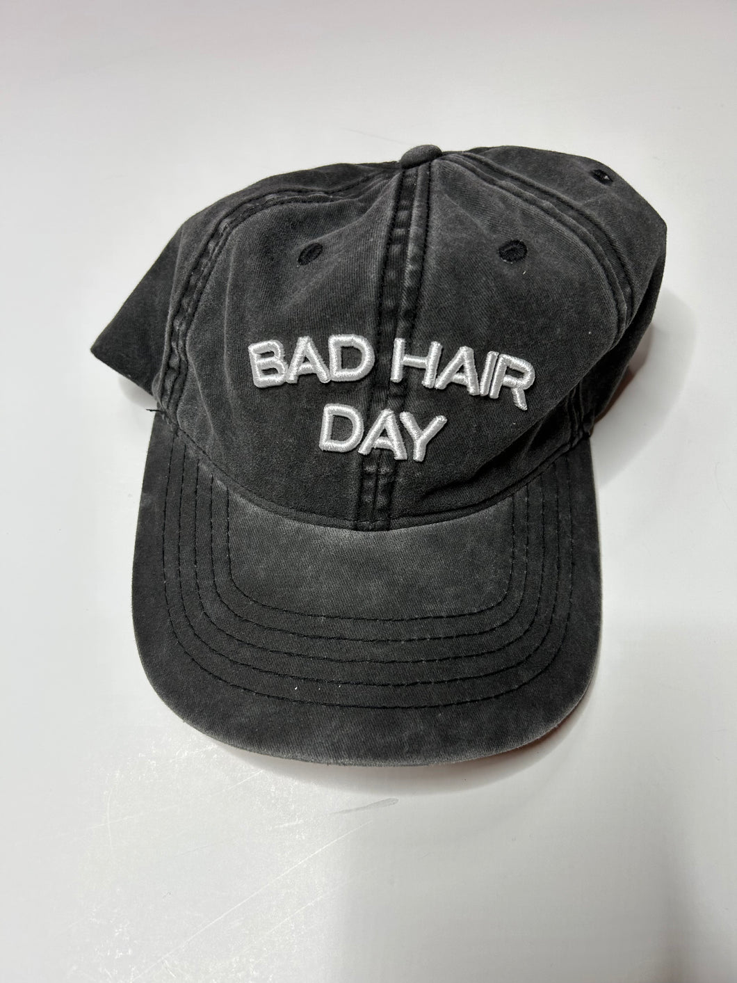 Gray Pink Bulldog Hats, One Size
