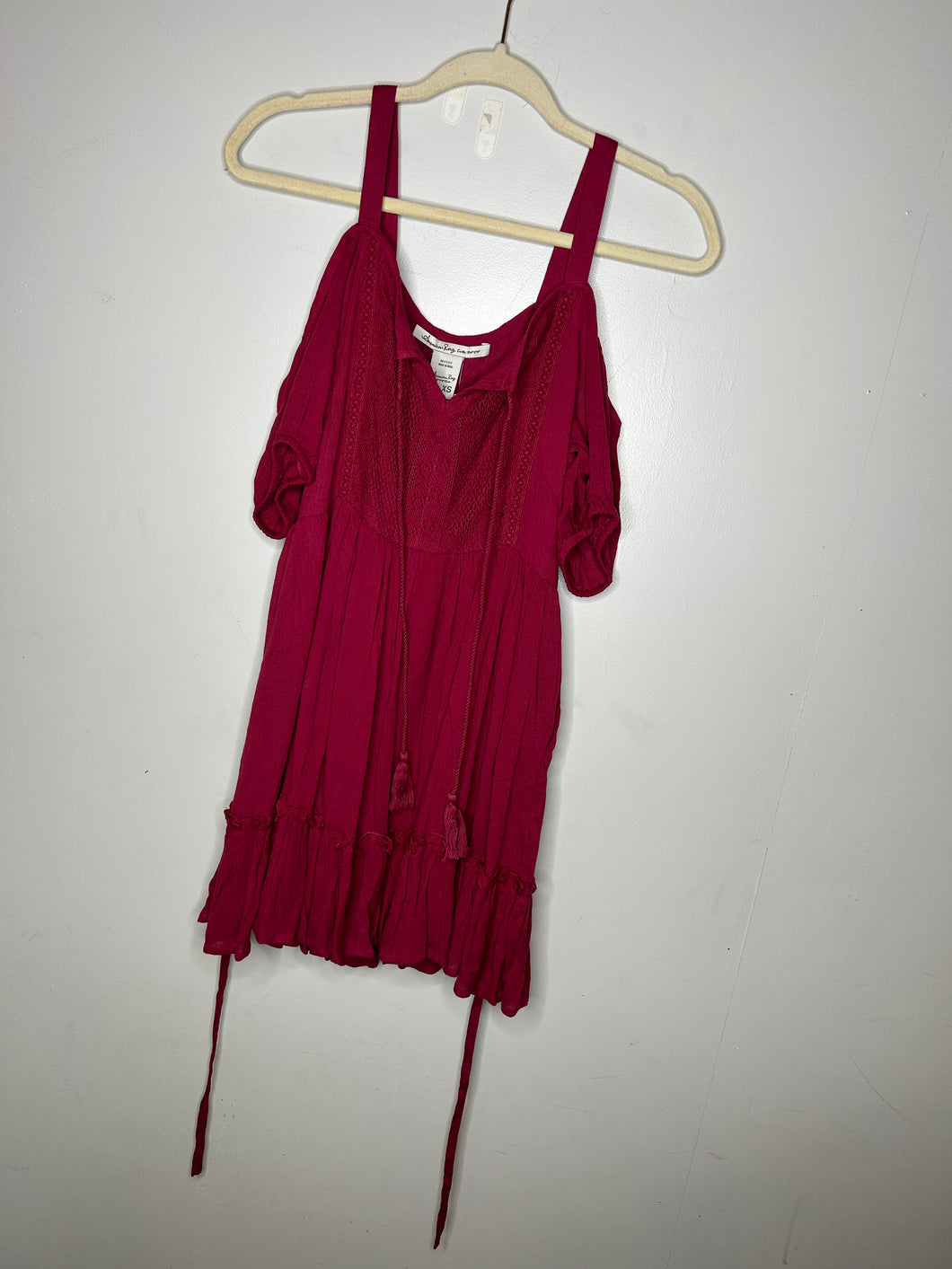 Dark Pink American Rag Womens Dress, XS