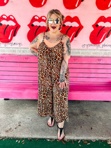 Leopard Lilypad Pant Suit, 2XL