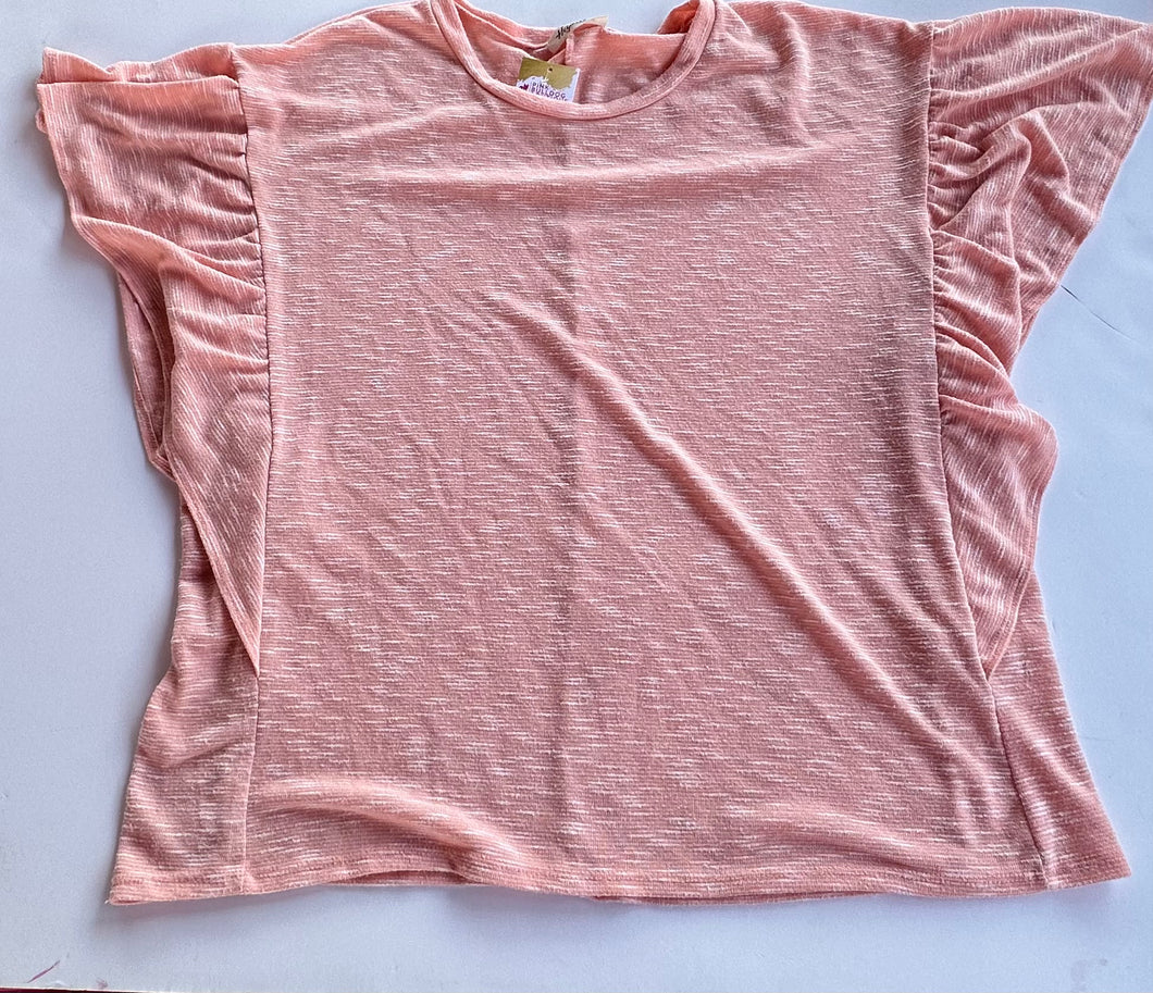 Pink Haptics Womens Top, 3x