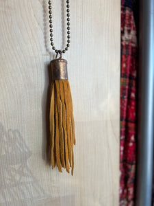 Jems by Jess Tassel Leather Necklaces