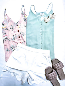 Floral Loft Womens Top, Small