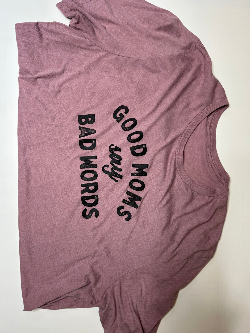 Mauve Pink Bulldog Womens Top, 2XL