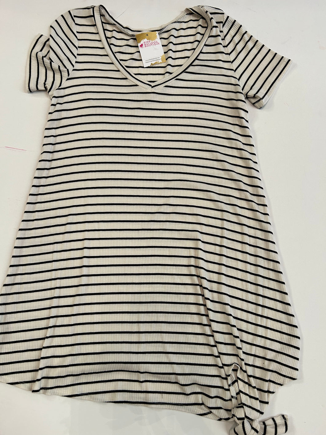 Black/White cherish Womens Dress, Large