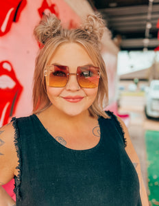 Square Frame Oversized Sunnies