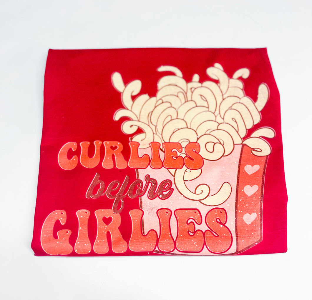 Curlies before the Girlies Tee