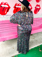 Load image into Gallery viewer, Multi-Color Sequin Maxi Dress
