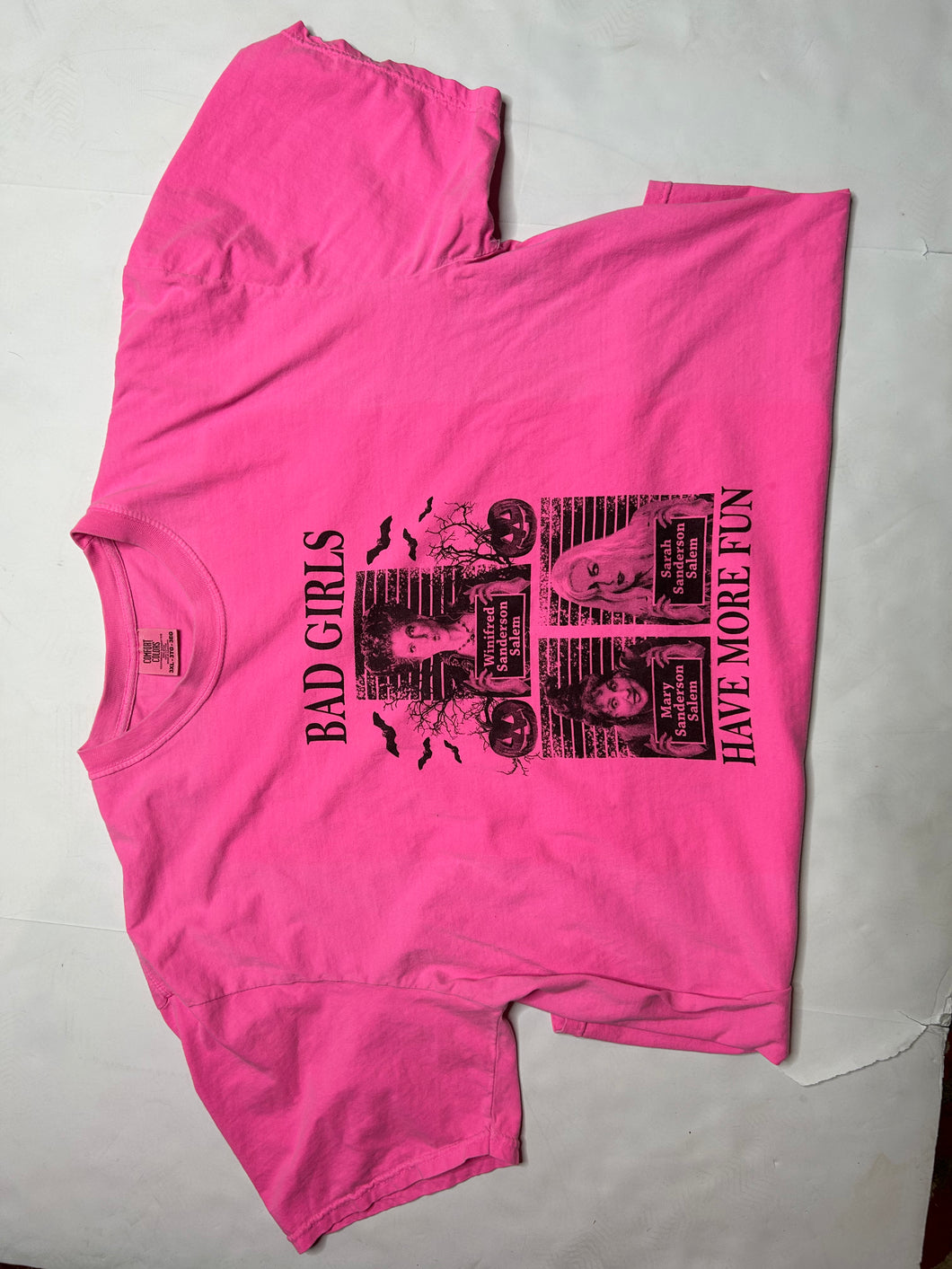 Pink Pink Bulldog Womens Graphic Tee, 3XL