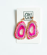 Load image into Gallery viewer, Carrie On Clay Earrings
