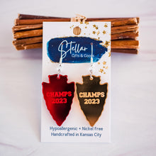 Load image into Gallery viewer, KC Acrylic Earrings
