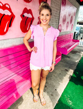 Load image into Gallery viewer, Mauve Ruffle flutter sleeve top
