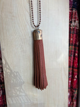 Load image into Gallery viewer, Jems by Jess Tassel Leather Necklaces
