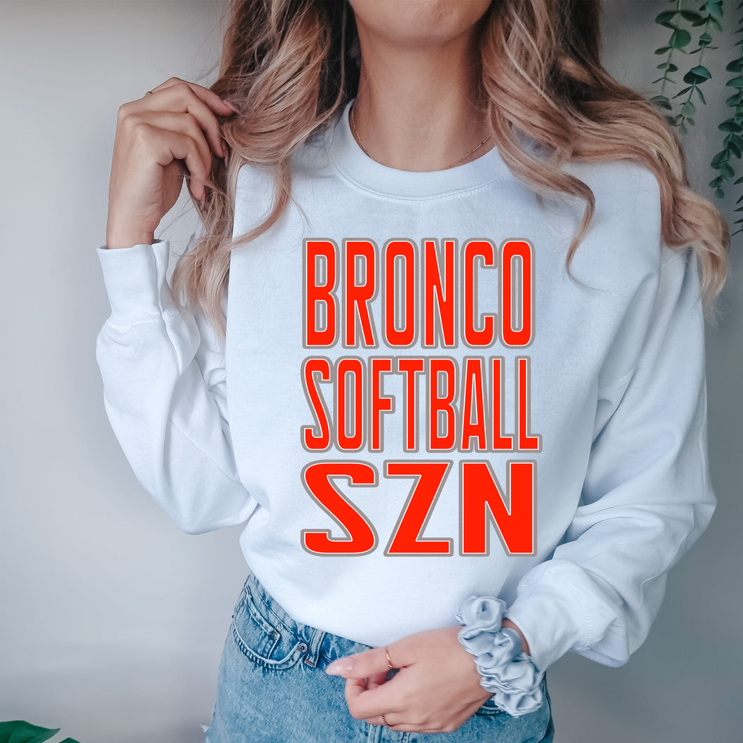 Softball SZN Mascot Crewneck